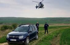 Trecere ilegală a frontierei de stat descoperită din elicopter