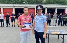 Pompieri din Dorohoi premiați în cadrul concursului „Cel mai puternic pompier” – etapa pe inspectorat - FOTO
