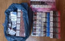 Bișițari prinși cu țigări în Piața Centrală. Peste 130 de pachete de țigări confiscate