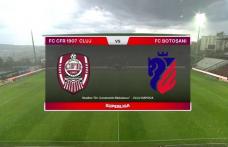CFR Cluj – FC Botoșani 0-1. Botoșănenii au dat lovitura pe terenul campioanei și urcă pe primul loc