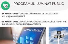 Administrația Fondului de Mediu a lansat etapa de înscriere în Programul Iluminat Public 2022