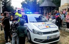 Polițiștii din Flămânzi, alături de copiii prezenți la o activitate religioasă