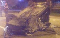 Accident grav în Botoșani: Tânăr ajuns la spital după ce s-a izbit cu mașina într-un stâlp 