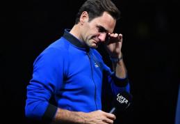 Roger Federer a plâns în hohote la meciul de retragere: „Nu sunt trist!”
