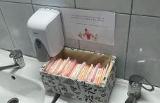 Colegiul Național „Grigore Ghica” Dorohoi asigură elevelor produse de igienă menstruală gratuite
