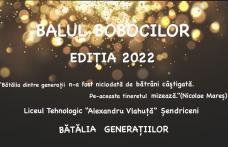 Începutul iernii numără bobocii de la Liceul Tehnologic  „Al. Vlahuță” Șendriceni - Balul Bobocilor 2022