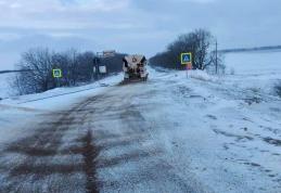În județul Botoșani nu mai sunt drumuri blocate din cauza zăpezii. Circulația se desfășoară în condiții de iarnă