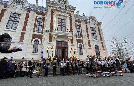 Spectacol, horă românească și mâncare ostășească de 1 Decembrie 2022 la Dorohoi – VIDEO/FOTO