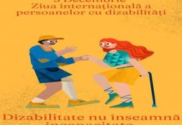 DAS Dorohoi: 3 decembrie Ziua Internațională a Persoanelor cu Dizabilități