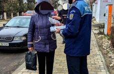 Acțiuni preventive derulate de polițiști în orașul Săveni