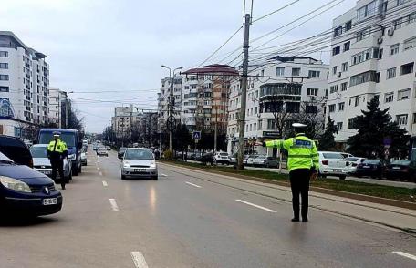 Acțiune a polițiștilor rutieri împreună cu reprezentanții Registrului Auto Român - FOTO