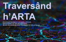Invitație la vernisajul expoziției „Traversând h’ARTA”