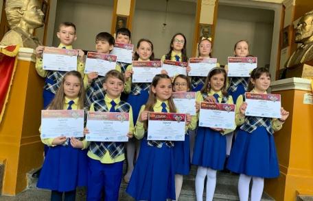 Festivitate de premiere a elevilor Școlii Gimnaziale „Mihail Kogălniceanu” care au obținut rezultate foarte bune la Olimpiada Națională de Matematică 