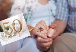 Anunț privind cuplurile care împlinesc 50 de ani de căsătorie în anii 2022 -2023