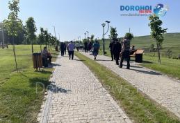 Parcul Polonic de la marginea municipiului Dorohoi a fost inaugurat de autoritățile locale - FOTO