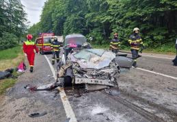 Tragedie rutieră! O tânără botoșăneancă și șoferul mașinii în care se afla și-au pierdut viața - FOTO