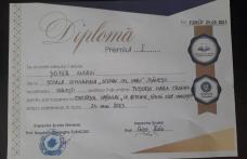 Premiul I, obținut de un elev de la Școala Gimnazialǎ Ibǎnești, la concursul național „Ia atitudine, spune stop violenței!’’