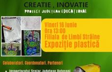 Expoziție plastică  „Eco-Design, Creație, Inovație”, la Biblioteca Județeană