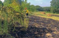 Pompierii au intervenit la un incendiu în Dorohoi. STOP incendiilor de vegetație uscată!