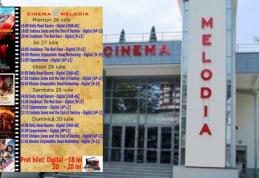 Vezi ce filme vor rula la Cinema „MELODIA” Dorohoi, în săptămâna 26-30 iulie – FOTO