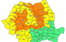 Avertizare COD GALBEN de instabilitate atmosferică pentru județul Botoșani