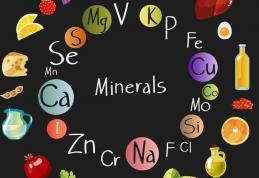 Mineralele contribuie la menținerea unei siluete armonioase
