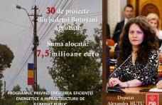 Alexandra Huțu: „7.5 milioane de euro din Fondul de Mediu pentru iluminatul public a 30 de localități din județ”