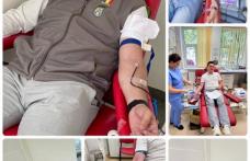 Polițiștii de la Imigrări s-au alăturat îndemnului medicilor de a dona sânge