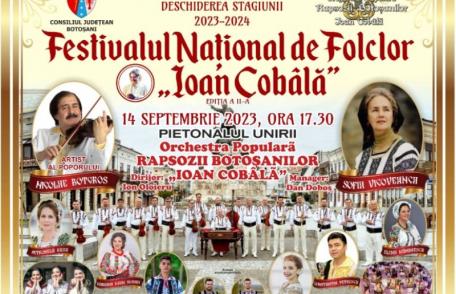 Festival Național de Folclor în memoria lui Ioan Cobâlă