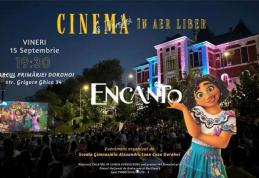 Cinema în aer liber la Dorohoi: O nouă seară magică pentru copii și tineri