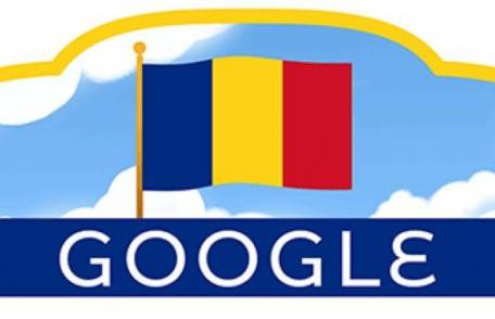 Ziua Națională a României sărbătorită pe Google printr-un doodle special