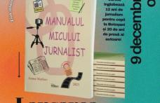 Lansarea cărții „Manualul micului jurnalist”, la Biblioteca județeană „Mihai Eminescu” din Botoșani