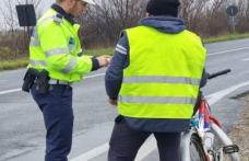 Numeroși pietoni și bicicliști sancționați de polițiști pentru nerespectarea normelor rutiere