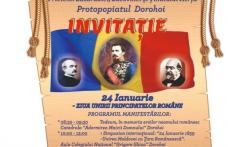 Activitate dedicată zilei Unirii Principatelor la Dorohoi. Vezi programul manifestărilor!