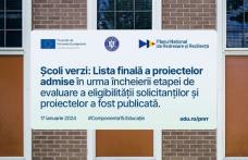 Apel PNRR: Construirea și dezvoltarea unei rețele-pilot de școli verzi. Instituții admise din județul Botoșani