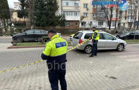 Accident la Dorohoi! Minoră acroșată pe o trecere de pietoni de pe Bulevardul Victoriei – FOTO