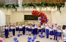Elevii clasei Pregătitoare C „Step by Step” de la Gimnaziul Kogălniceanu Dorohoi au sărbătorit „100 de zile de școală” – FOTO