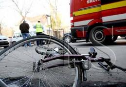Doi bicicliști cu alcoolemii uriașe au ajuns la spital după ce s-au accidentat