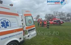 Medic din Dorohoi aflat în stare gravă preluat de urgență de elicopterul SMURD - FOTO