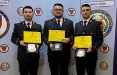 Cei trei polițiști care l-au găsit pe Aryan Mahmood au primit Placheta de onoare a Poliției Române