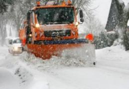 Drumarii au din nou probleme cu iarna. Vezi starea drumurilor din județ