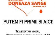 OT PDL Botoșani se alătură campaniei „Donează sânge, salvează vieţi”