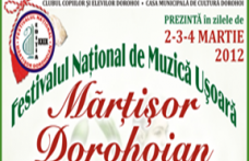 Festivalul Mărţişor Dorohoian: Ultima zi pentru achiziționarea biletelor