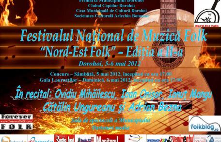 Vezi concurenţii calificaţi la Festivalul „Nord-Est folk” ediţia a II-a