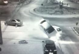 Accident rutier CA-N FILME petrecut în Suceava [VIDEO]
