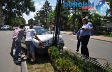 Accident produs din neatenție pe Bulevardul Victoriei din Dorohoi
