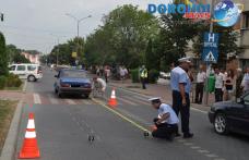 Dorohoi: Femeie accidentată pe trecerea de pietoni din fața Policlinicii