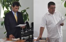 Cătălin Sorin Apetrei şi Alin Sorin Clim au depus jurământul în cadrul şedinţei Consiliului Local
