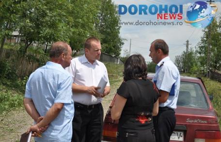 Primarul Văculeștiului, Sorin Gînga, alături de cetățeni după dezastrul de duminică seară VIDEO/FOTO
