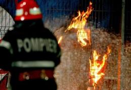45 de tone de furaje distruse într-un incendiu la Popăuți